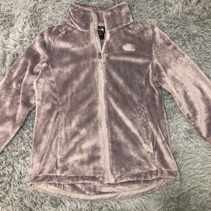 Grey fleece jacket
